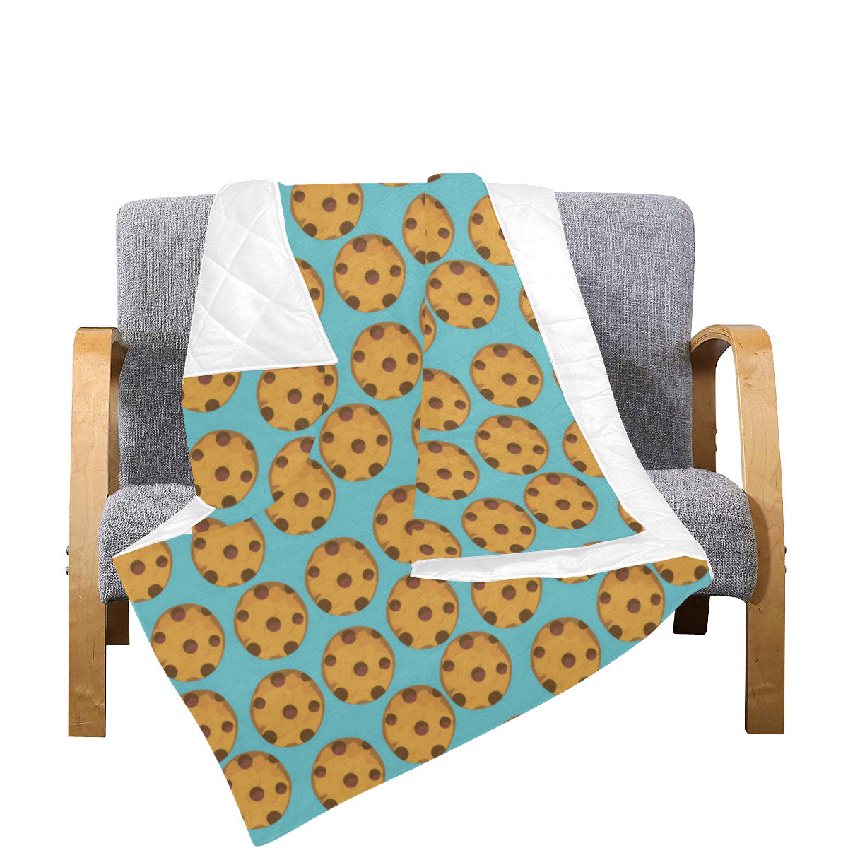 Cookie Pattern Print Design 01 Premium Quilt