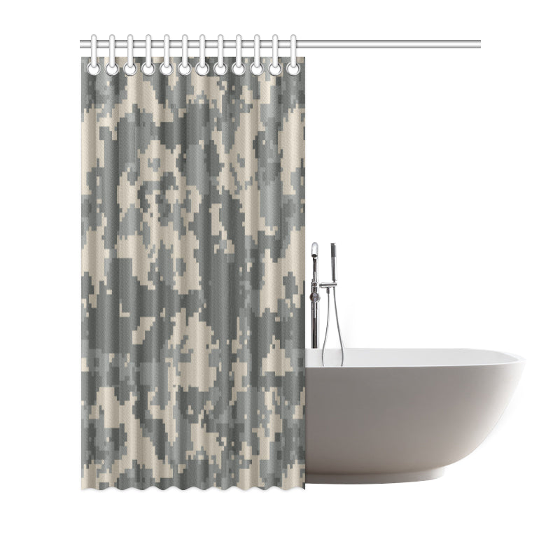 ACU Digital Camouflage Shower Curtain