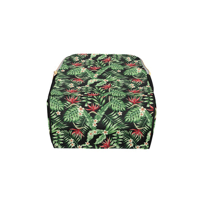 Bird Of Paradise Pattern Print Design BOP05 Diaper Bag Backpack