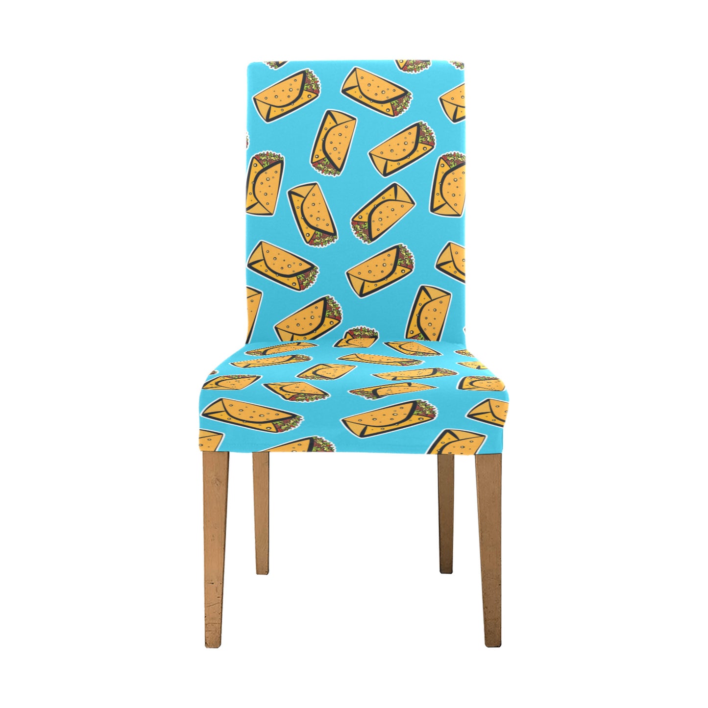 Burrito Print Design LKS301 Dining Chair Slipcover