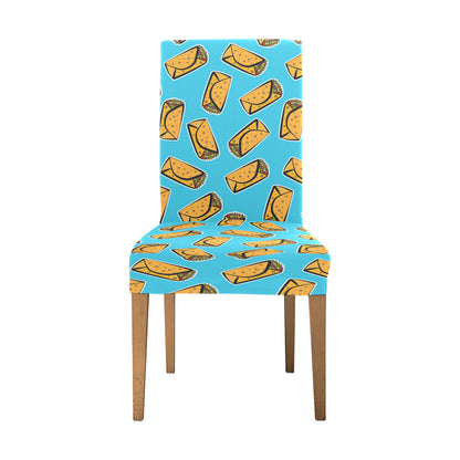Burrito Print Design LKS301 Dining Chair Slipcover