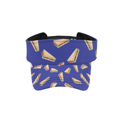 Sandwich Print Design LKS303 Unisex Sun Visor