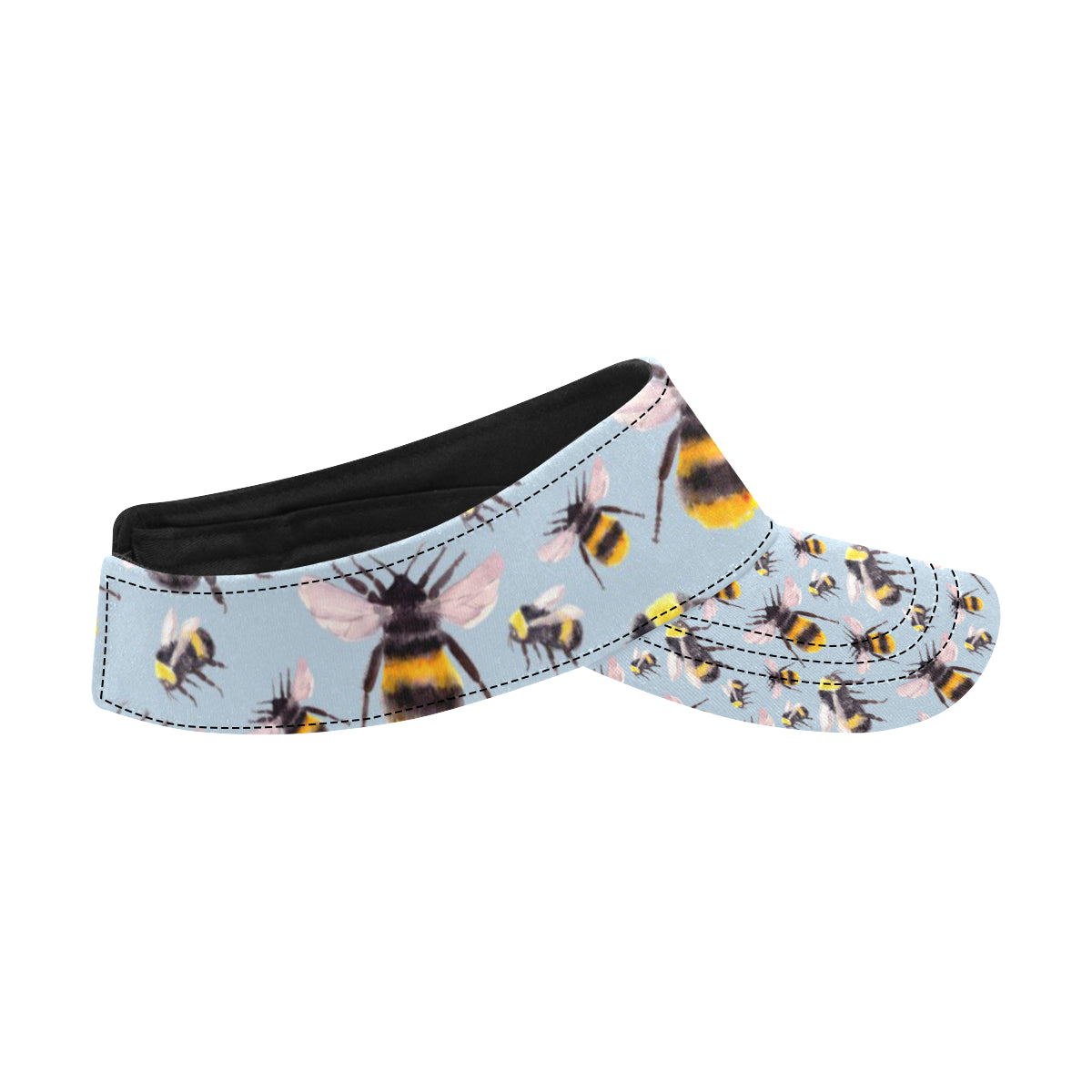 Bee Pattern Print Design BEE08 Unisex Sun Visor