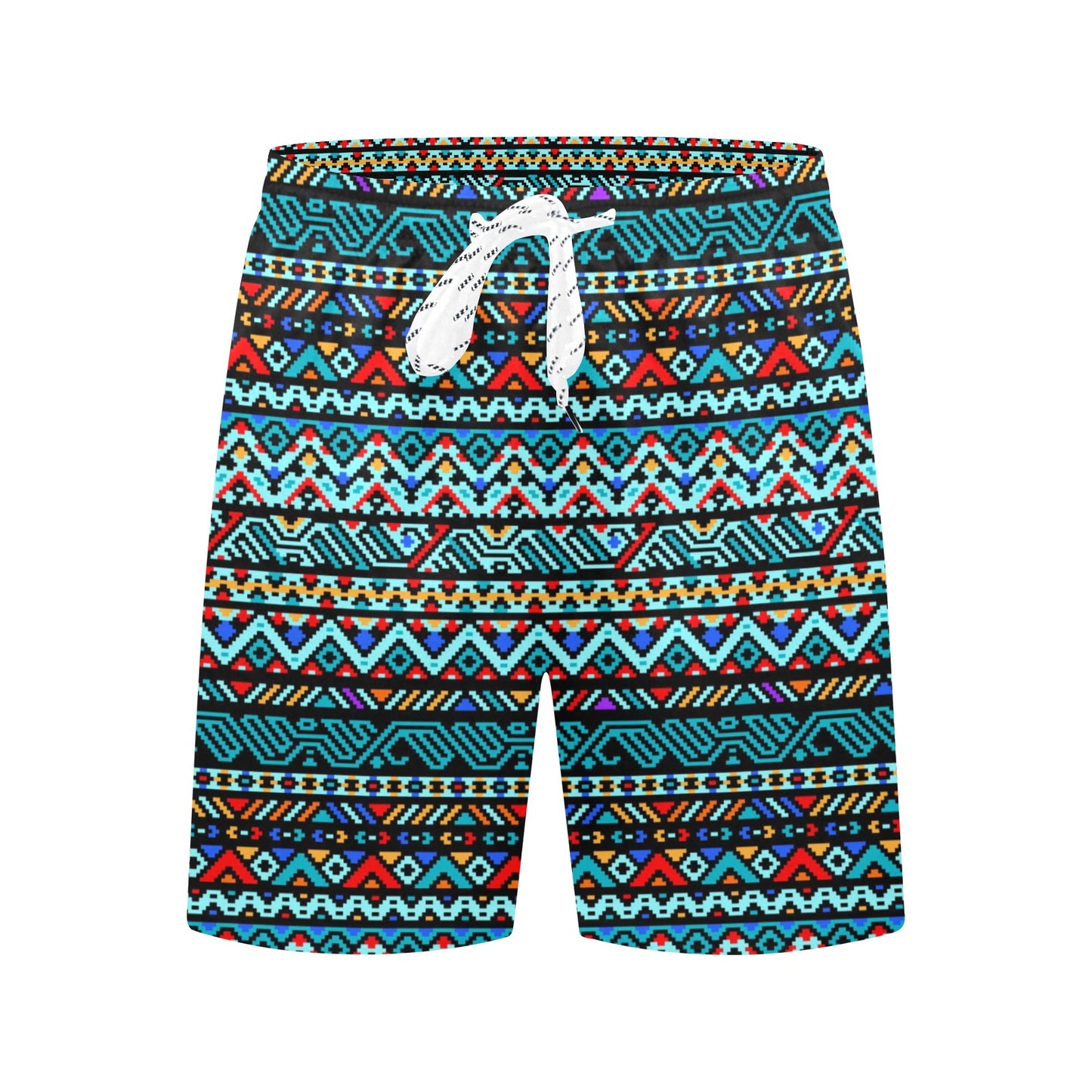 Southwestern Style Men's Swim Trunks Beach Shorts