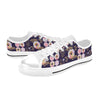 Sakura Japan Style Print Design LKS302 Women's White Low Top Shoes