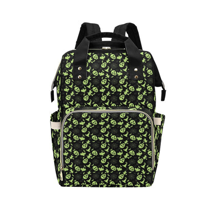 Witch Halloween Print Design LKS306 Diaper Bag Backpack
