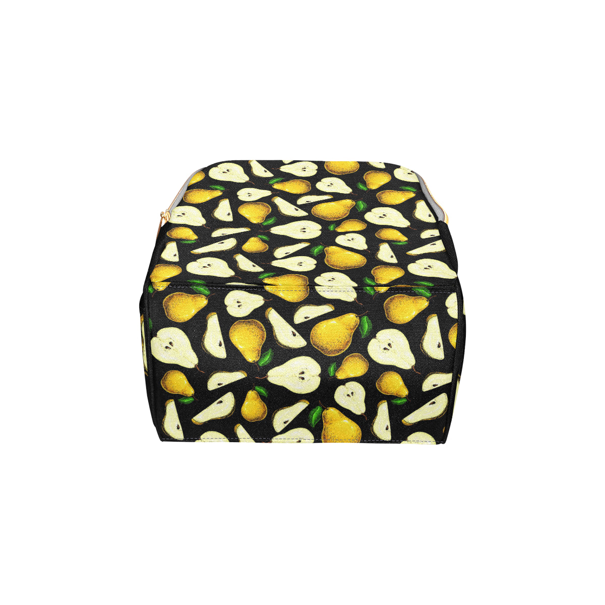 Pear Pattern Print Design PE01 Diaper Bag Backpack