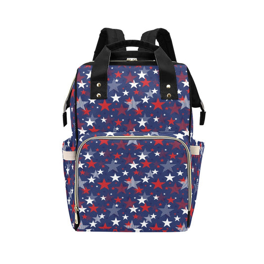 Star Print Design LKS304 Diaper Bag Backpack