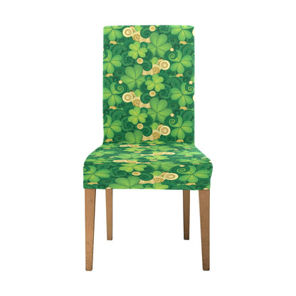 Shamrock Print Design LKS301 Dining Chair Slipcover