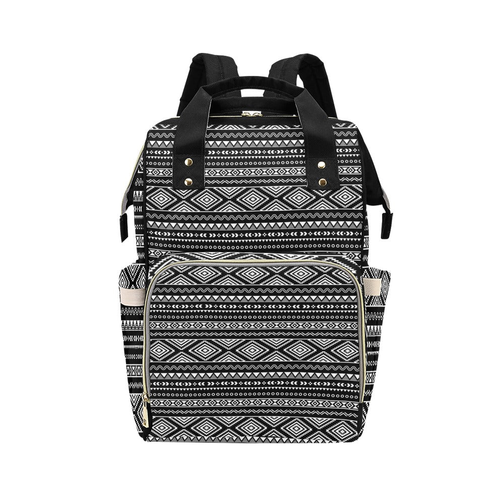 Tribal Pattern Print Design LKS301 Diaper Bag Backpack