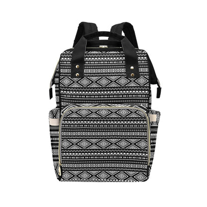 Tribal Pattern Print Design LKS301 Diaper Bag Backpack