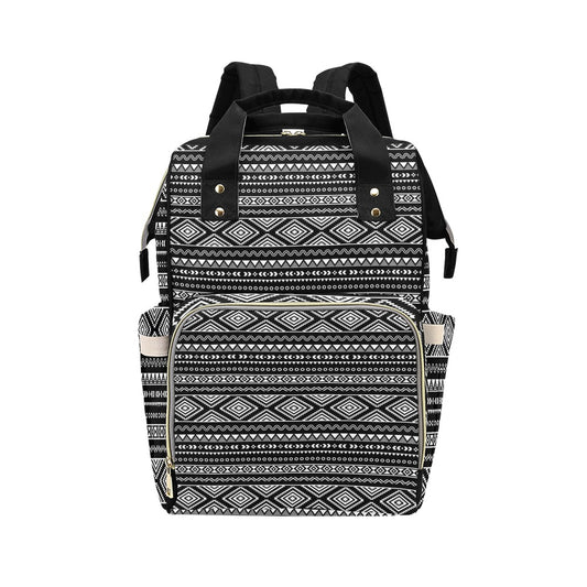 Tribal Pattern Print Design LKS301 Diaper Bag Backpack