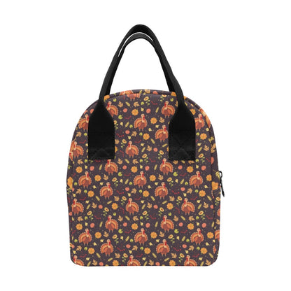 Thanksgiving Print Design LKS305 Insulated Lunch Bag