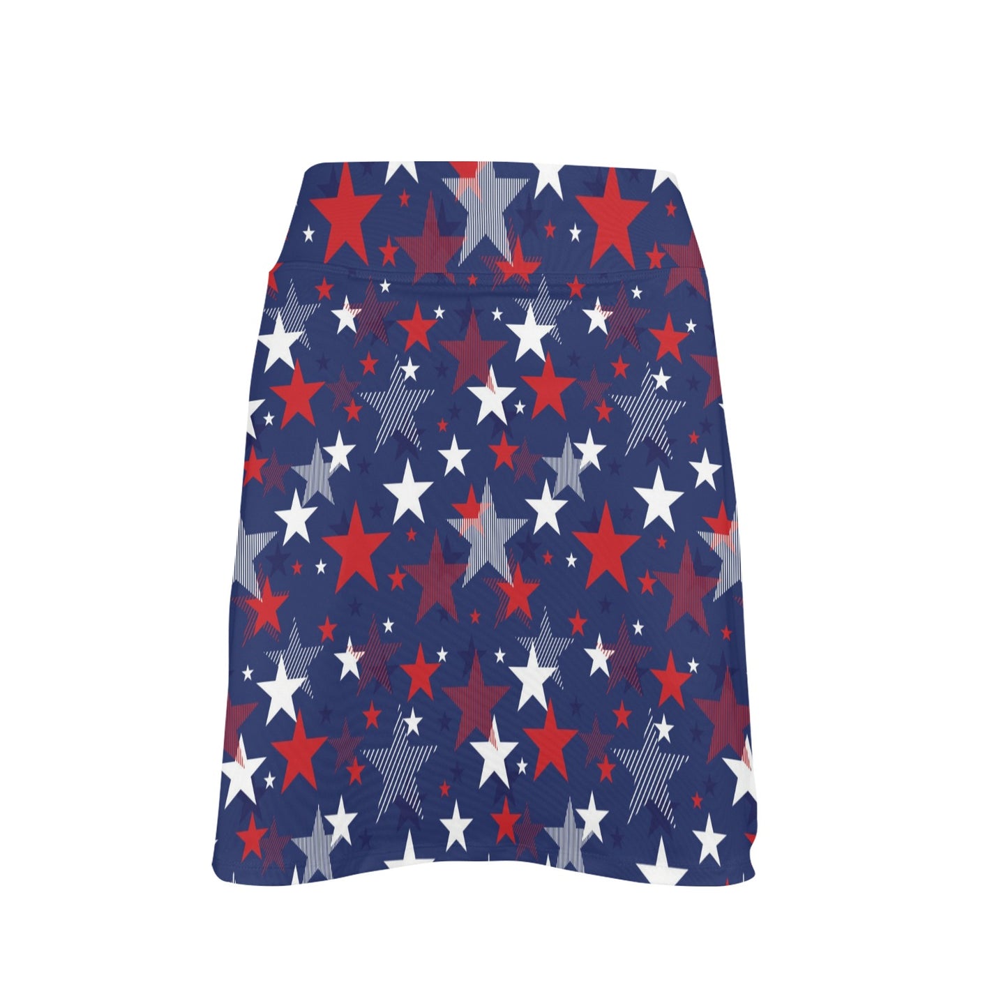Star Print Design LKS304 17" Golf & Pickleball Skort with Pockets