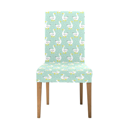 Goose Print Design LKS404 Dining Chair Slipcover