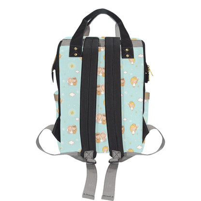 Christian Pattern Print Design 01 Diaper Bag Backpack
