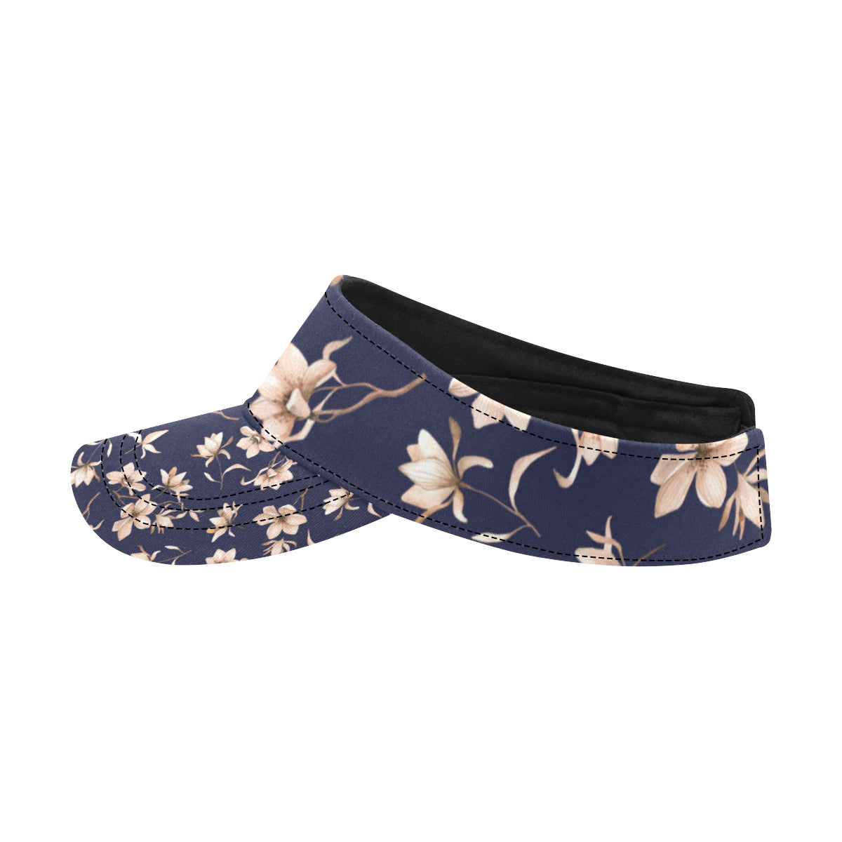 Beautiful Floral Pattern Unisex Sun Visor