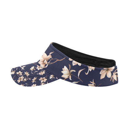 Beautiful Floral Pattern Unisex Sun Visor