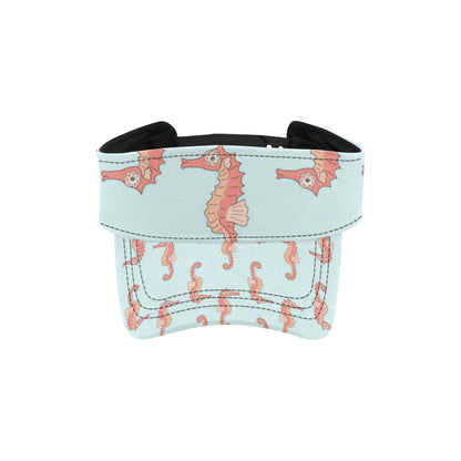 SeaHorse Pattern Print Design 01 Unisex Sun Visor