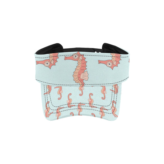 SeaHorse Pattern Print Design 01 Unisex Sun Visor