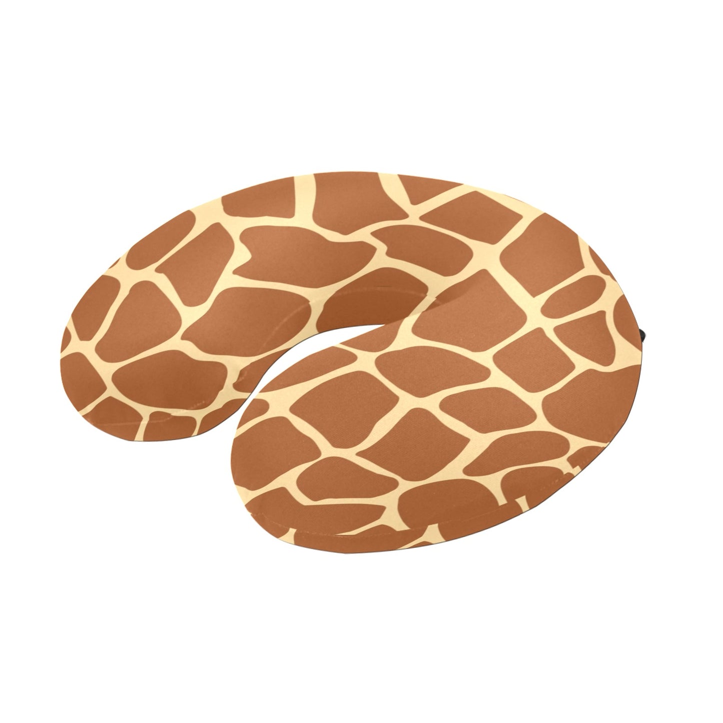 Giraffe Texture Print U-Shaped Travel Neck Pillow