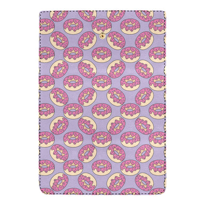 Donut Pattern Print Design DN015 Women's Trifold Wallet