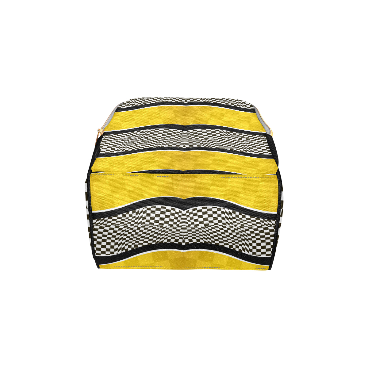 Checkered Pattern Print Design 02 Diaper Bag Backpack