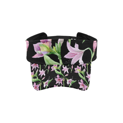 Amaryllis Pattern Print Design AL08 Unisex Sun Visor
