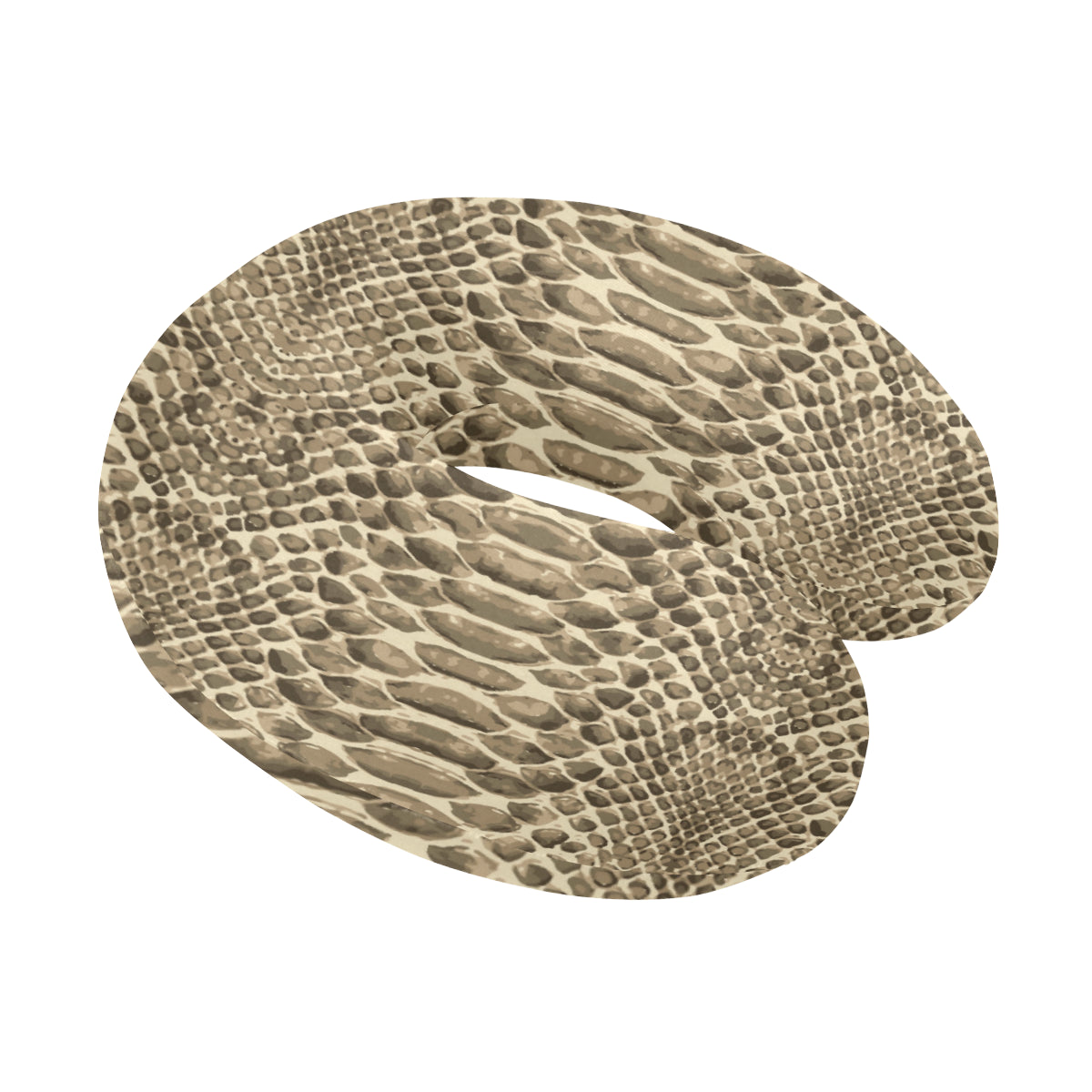 Python Pattern Print Design A02 U-Shaped Travel Neck Pillow