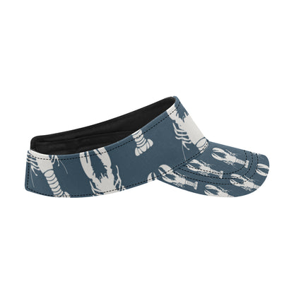 Lobster Pattern Print Design 02 Unisex Sun Visor