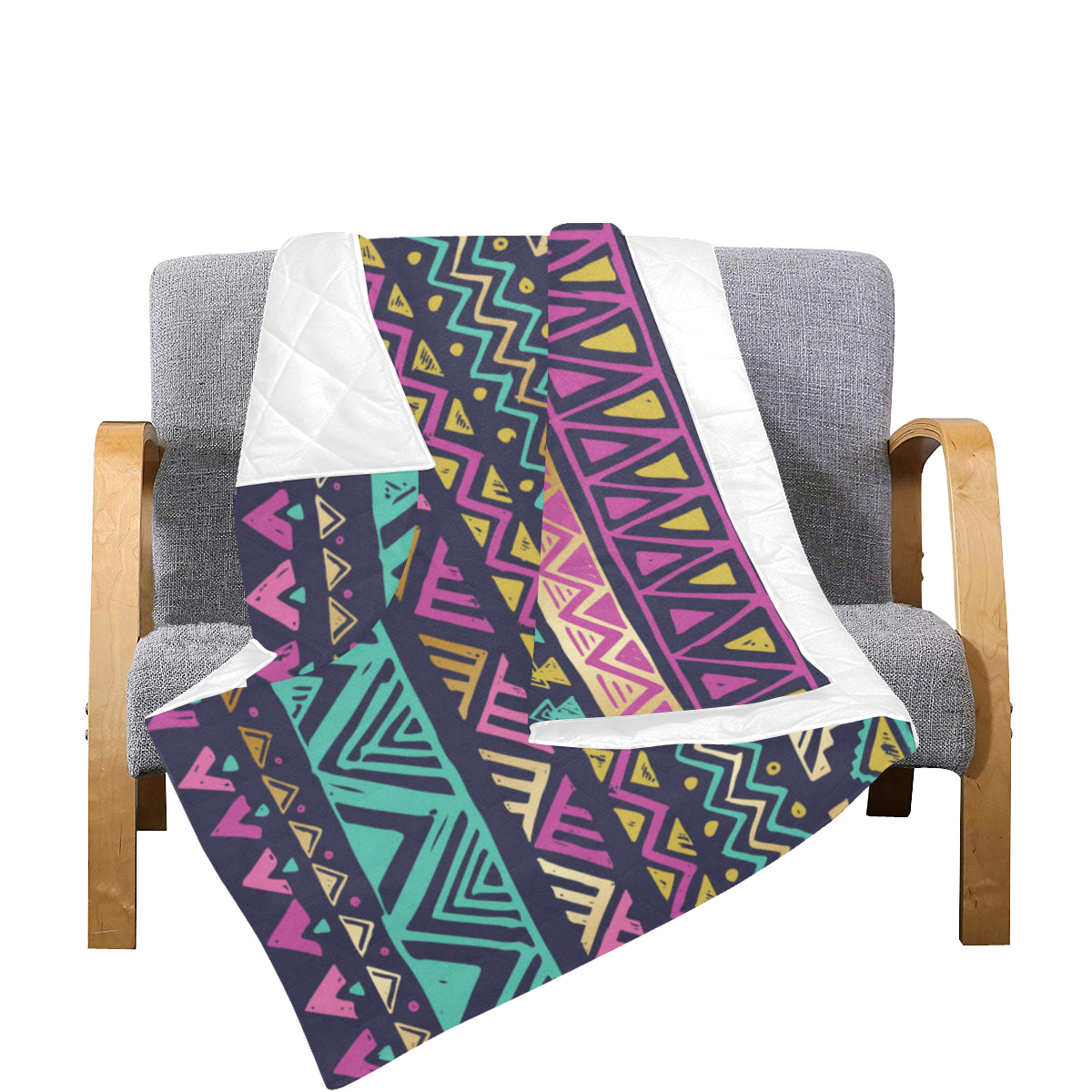 Multicolor Tribal aztec Premium Quilt