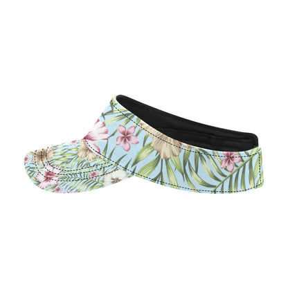 Tropical Flower Pattern Print Design TF05 Unisex Sun Visor