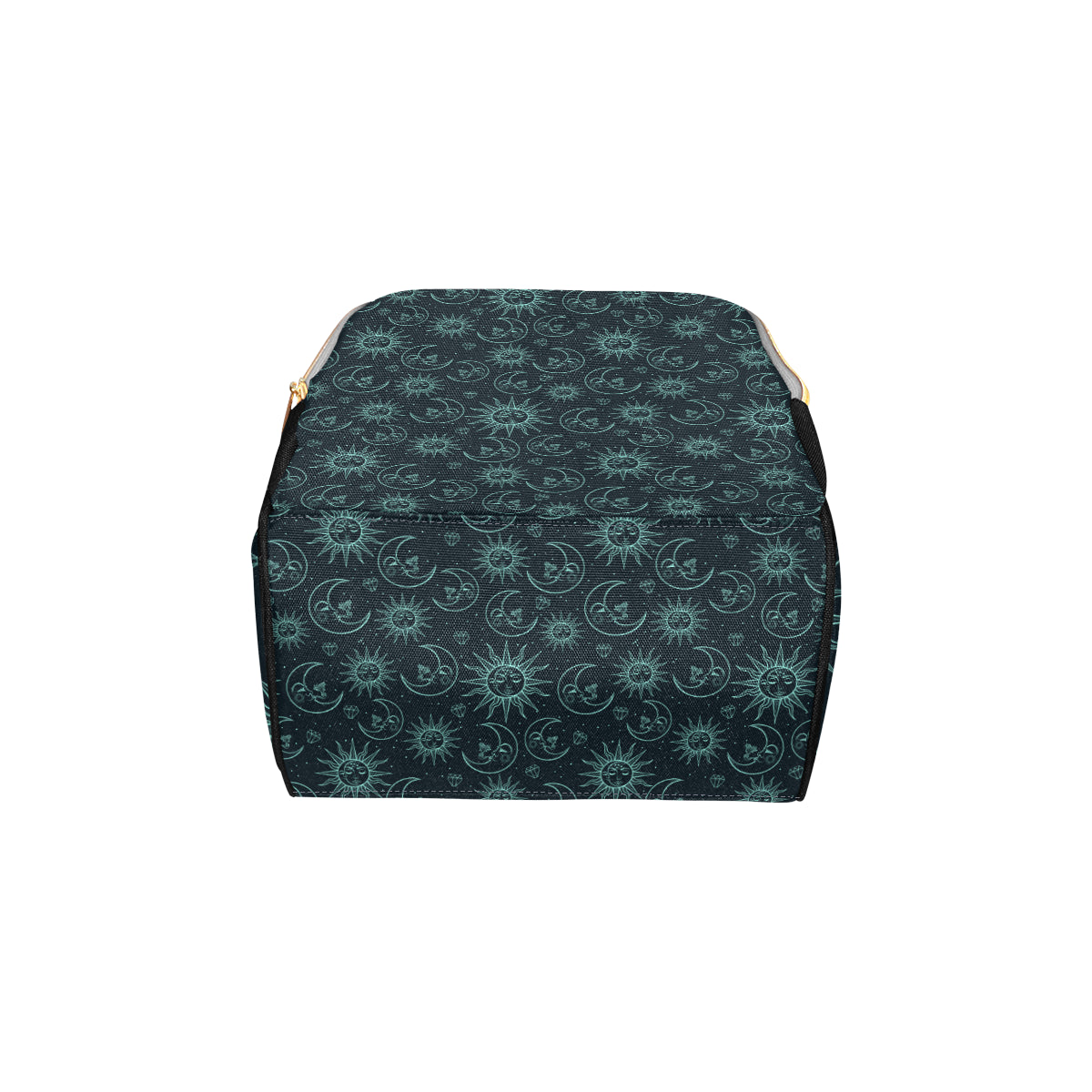 Sun Moon Magic Design Themed Print Diaper Bag Backpack