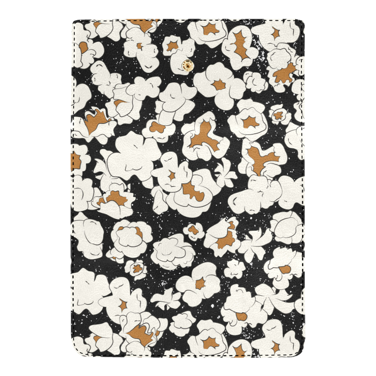 Popcorn Pattern Print Design A02 Women's Trifold Wallet