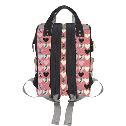 Chihuahua Pattern Print Design 01 Diaper Bag Backpack