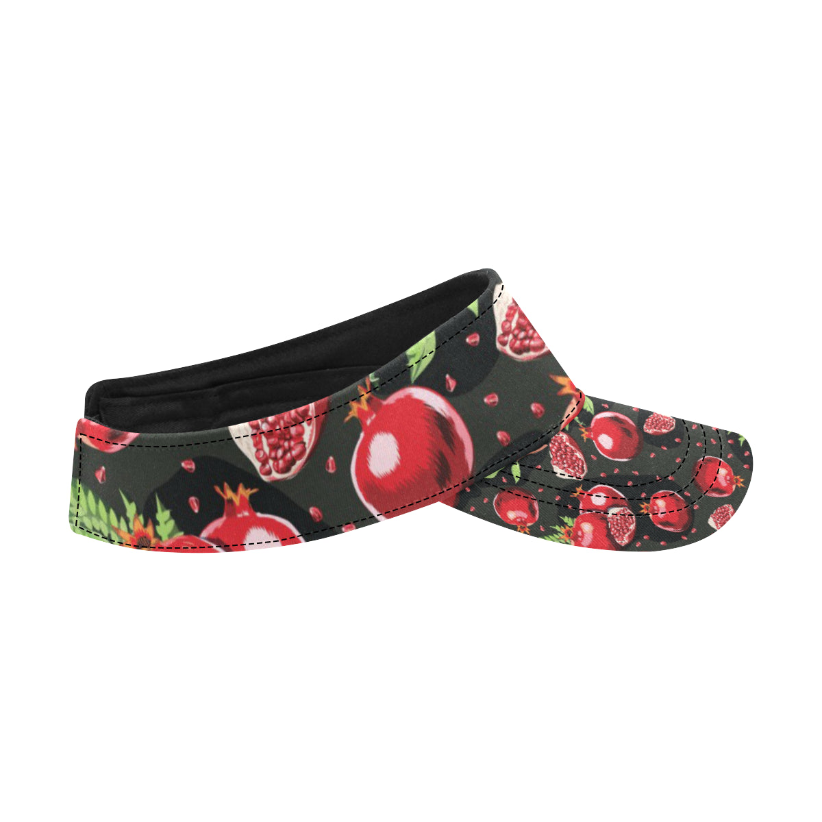 Pomegranate Pattern Print Design PG06 Unisex Sun Visor