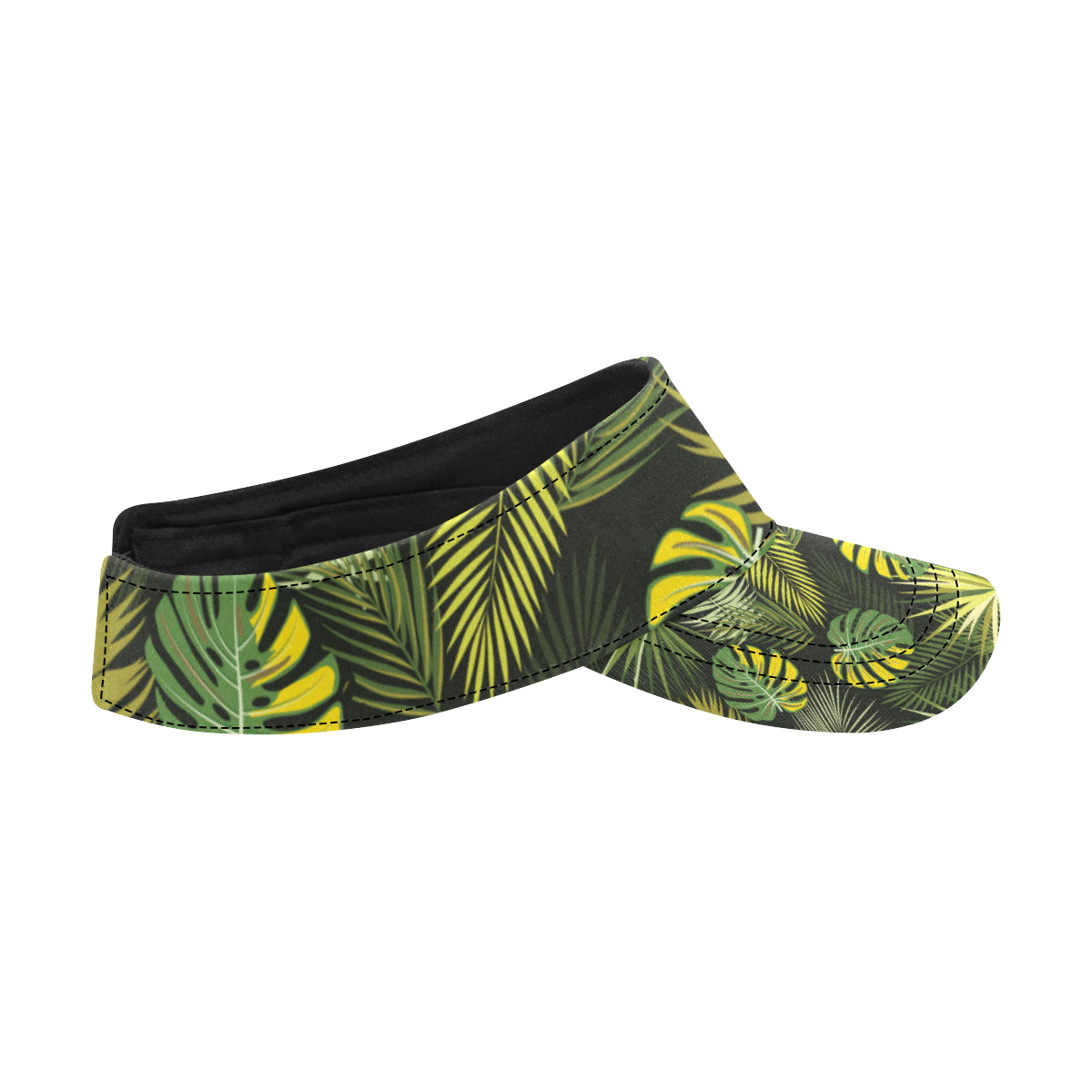 Palm Leaf Pattern Print Design A05 Unisex Sun Visor