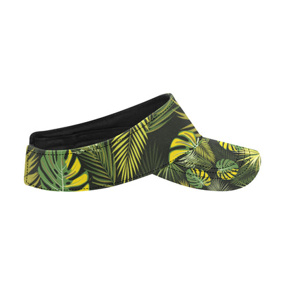 Palm Leaf Pattern Print Design A05 Unisex Sun Visor