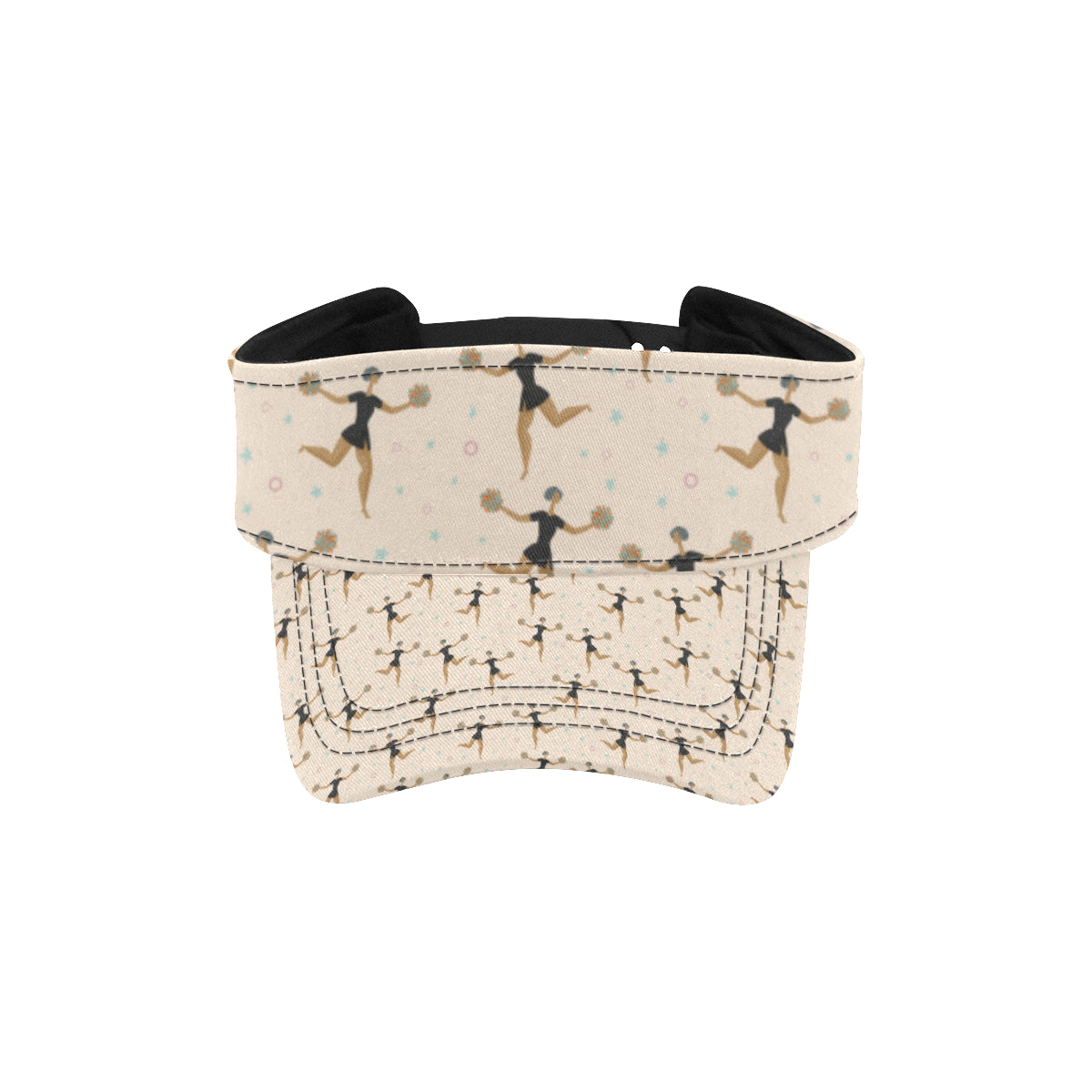 Cheerleader Pattern Print Design 03 Unisex Sun Visor