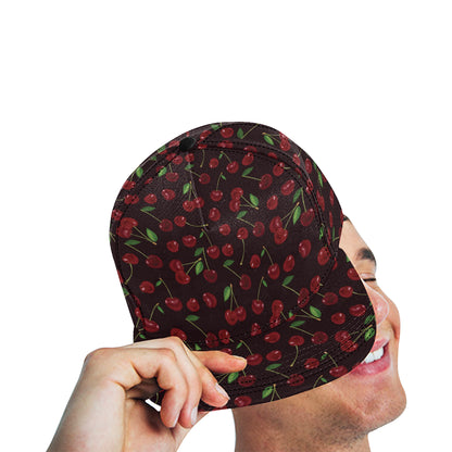 Cherry Fresh Pattern Snapback Cap