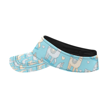 Alpaca Pattern Print Design 06 Unisex Sun Visor