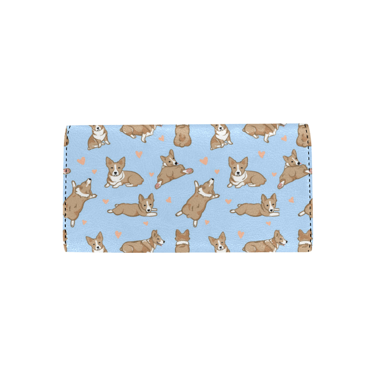 Pembroke Welsh Corgis Pattern Print Design A05 Women's Trifold Wallet
