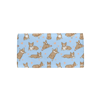 Pembroke Welsh Corgis Pattern Print Design A05 Women's Trifold Wallet