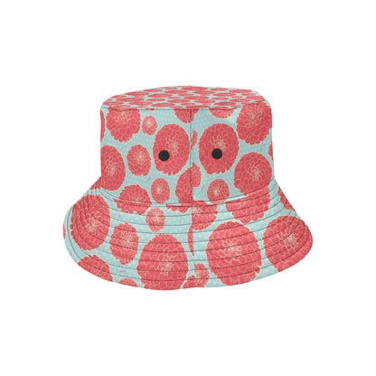 Marigold Pattern Print Design MR03 Unisex Bucket Hat
