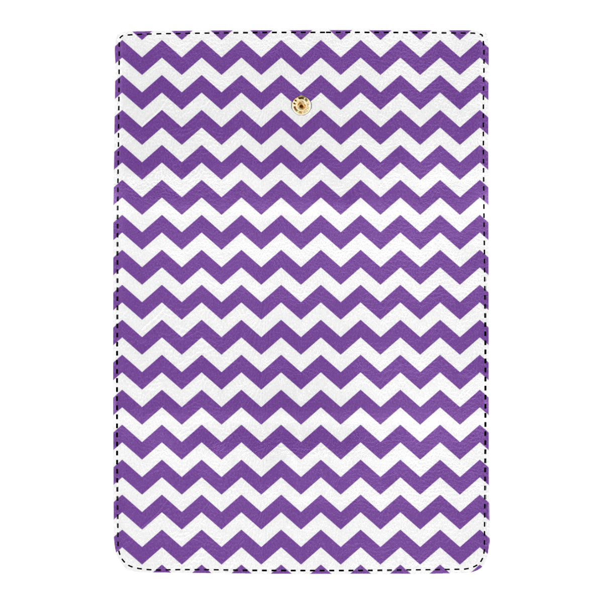 Chevron Purple Pattern Print Design 03 Women's Trifold Wallet