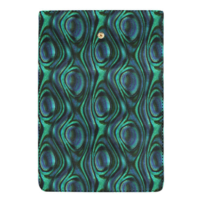 Abalone Pattern Print Design 01 Women's Trifold Wallet