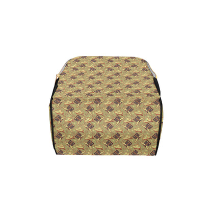 Western Cowboy Themed Diaper Bag Backpack