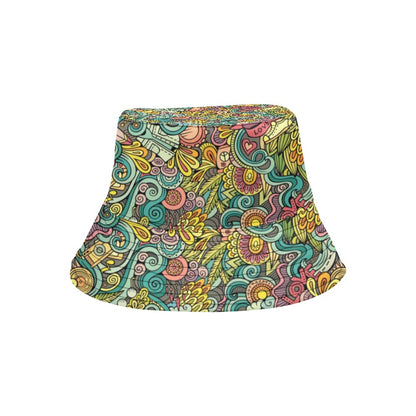 Hippie Print Design LKS302 Unisex Bucket Hat