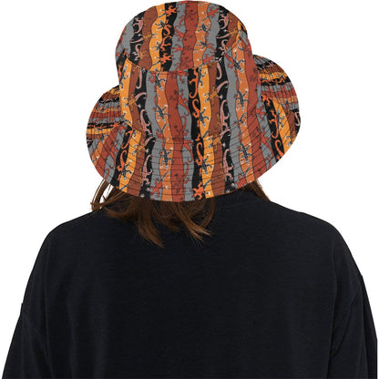 lizard Print Design LKS403 Unisex Bucket Hat