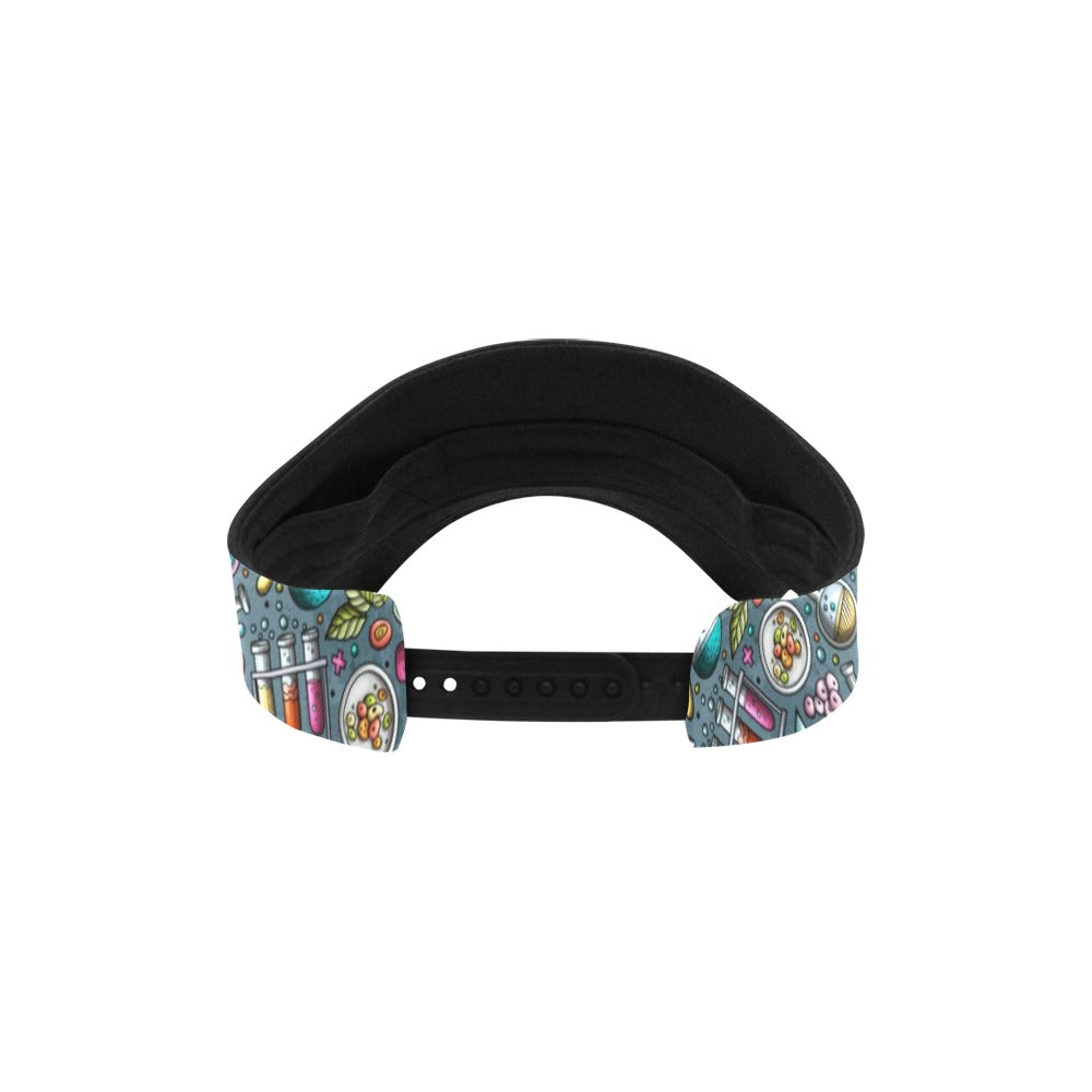 Science Print Design LKS304 Unisex Sun Visor